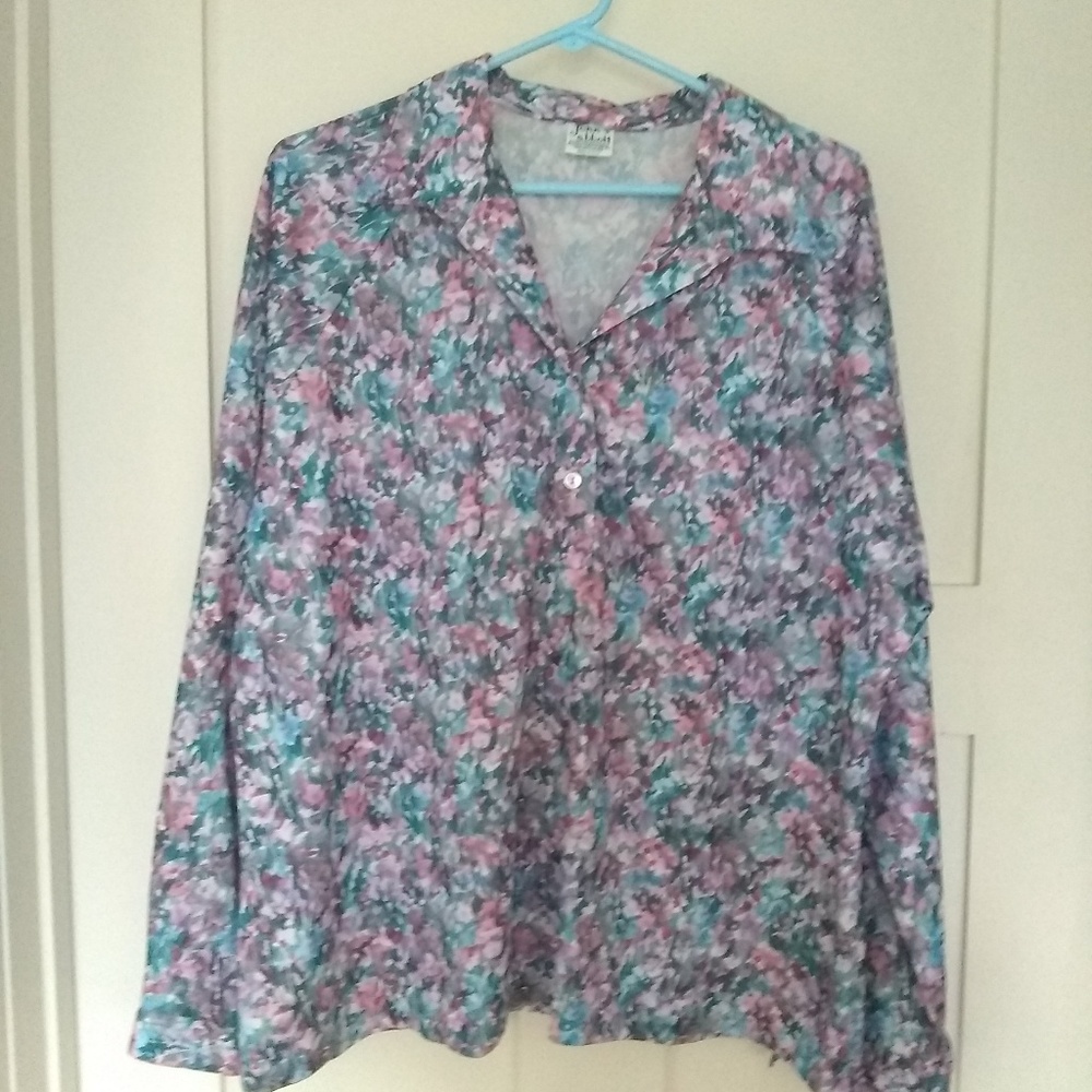 Vintage Jonn Abbott collared blouse